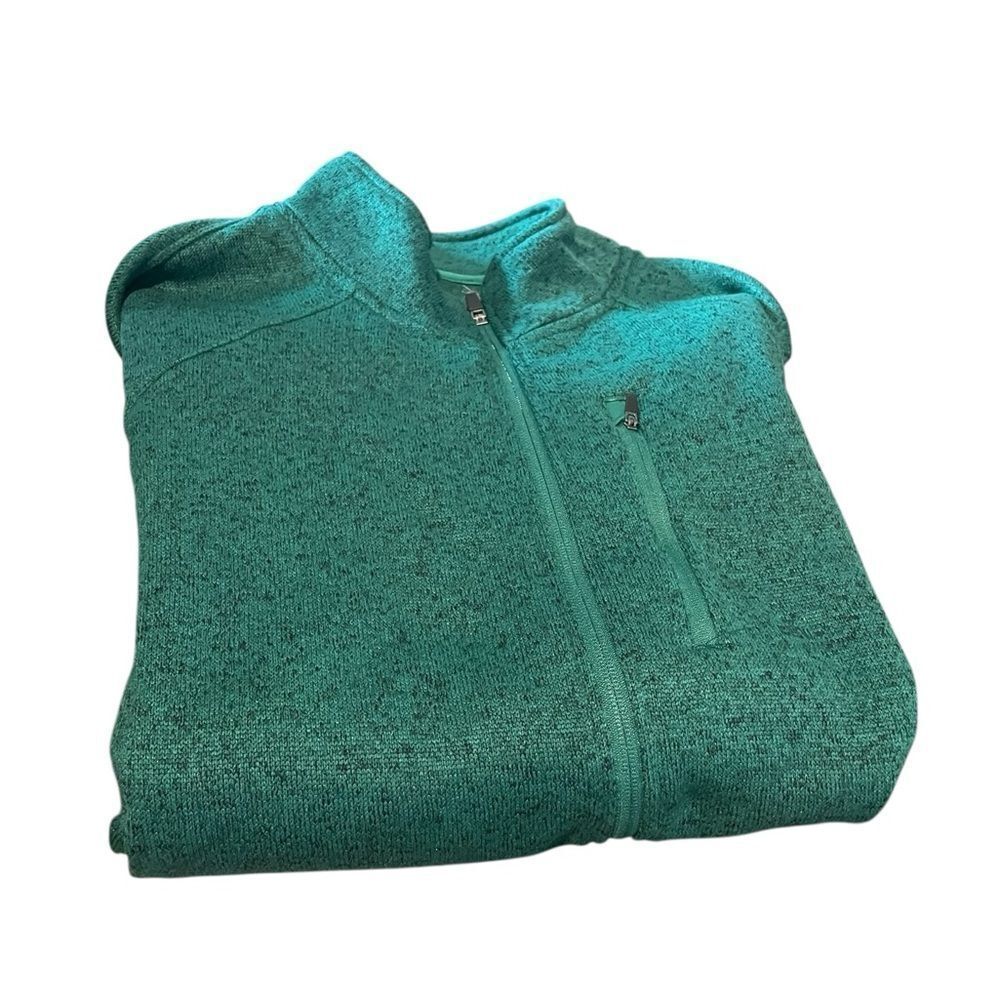 Roundtree and Yourke size XL Green Full-Zip Jacket excellent/color is 1st pic